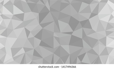 White Polygonal Mosaic Background, Low Poly Style, Vector illustration, Business Design Templates