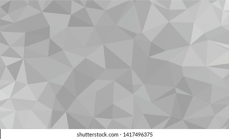 White Polygonal Mosaic Background, Low Poly Style, Vector illustration, Business Design Templates