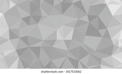 White Polygonal Mosaic Background, Low Poly Style, Vector illustration, Business Design Templates