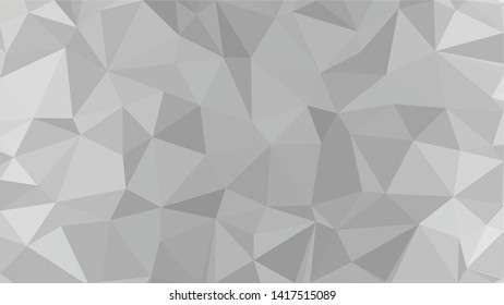White Polygonal Mosaic Background, Low Poly Style, Vector illustration, Business Design Templates