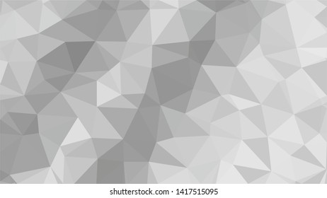 White Polygonal Mosaic Background, Low Poly Style, Vector illustration, Business Design Templates