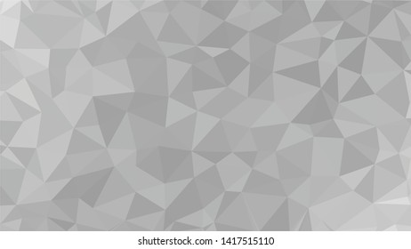 White Polygonal Mosaic Background, Low Poly Style, Vector illustration, Business Design Templates