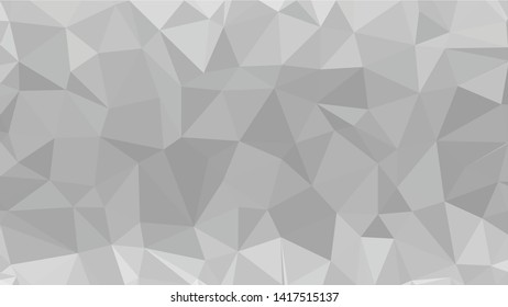White Polygonal Mosaic Background, Low Poly Style, Vector illustration, Business Design Templates