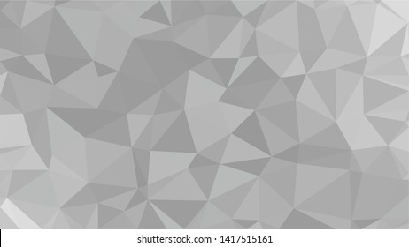 White Polygonal Mosaic Background, Low Poly Style, Vector illustration, Business Design Templates