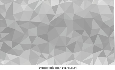 White Polygonal Mosaic Background, Low Poly Style, Vector illustration, Business Design Templates