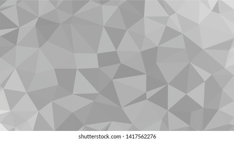 White Polygonal Mosaic Background, Low Poly Style, Vector illustration, Business Design Templates