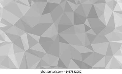 White Polygonal Mosaic Background, Low Poly Style, Vector illustration, Business Design Templates