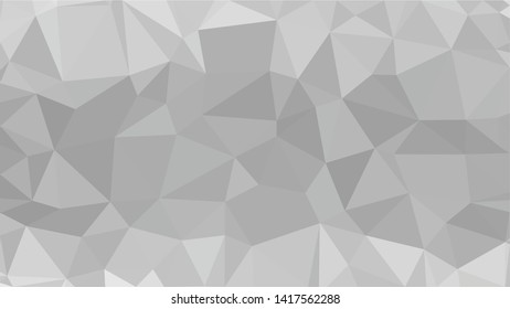 White Polygonal Mosaic Background, Low Poly Style, Vector illustration, Business Design Templates
