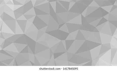White Polygonal Mosaic Background, Low Poly Style, Vector illustration, Business Design Templates