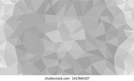 White Polygonal Mosaic Background, Low Poly Style, Vector illustration, Business Design Templates