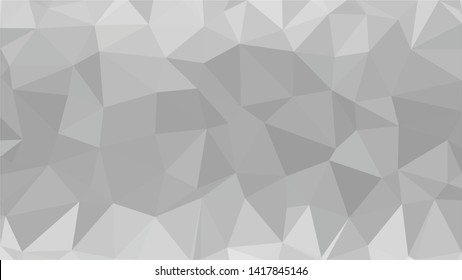 White Polygonal Mosaic Background, Low Poly Style, Vector illustration, Business Design Templates
