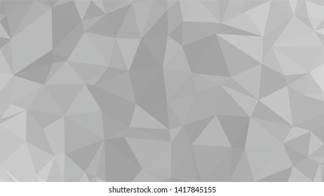 White Polygonal Mosaic Background, Low Poly Style, Vector illustration, Business Design Templates