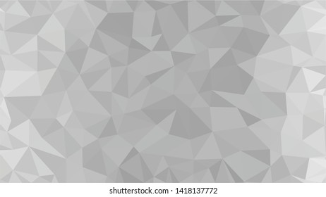 White Polygonal Mosaic Background, Low Poly Style, Vector illustration, Business Design Templates