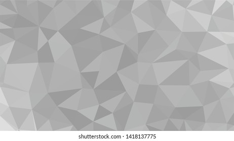 White Polygonal Mosaic Background, Low Poly Style, Vector illustration, Business Design Templates