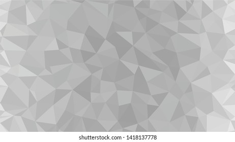 White Polygonal Mosaic Background, Low Poly Style, Vector illustration, Business Design Templates