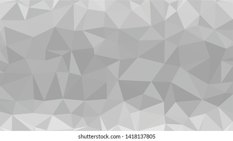 White Polygonal Mosaic Background, Low Poly Style, Vector illustration, Business Design Templates