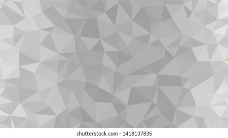 White Polygonal Mosaic Background, Low Poly Style, Vector illustration, Business Design Templates