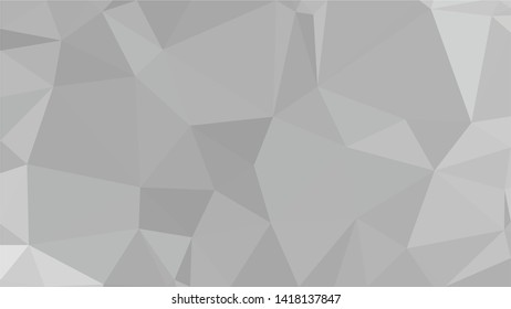 White Polygonal Mosaic Background, Low Poly Style, Vector illustration, Business Design Templates
