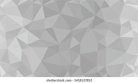 White Polygonal Mosaic Background, Low Poly Style, Vector illustration, Business Design Templates