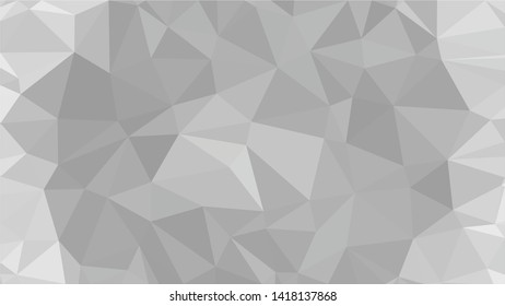 White Polygonal Mosaic Background, Low Poly Style, Vector illustration, Business Design Templates