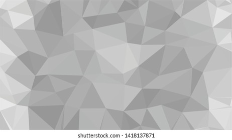White Polygonal Mosaic Background, Low Poly Style, Vector illustration, Business Design Templates