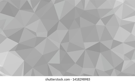 White Polygonal Mosaic Background, Low Poly Style, Vector illustration, Business Design Templates