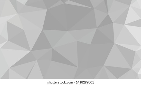 White Polygonal Mosaic Background, Low Poly Style, Vector illustration, Business Design Templates