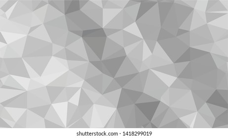 White Polygonal Mosaic Background, Low Poly Style, Vector illustration, Business Design Templates