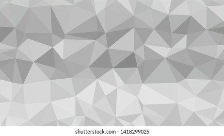 White Polygonal Mosaic Background, Low Poly Style, Vector illustration, Business Design Templates