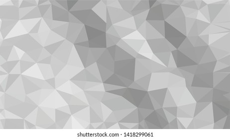 White Polygonal Mosaic Background, Low Poly Style, Vector illustration, Business Design Templates