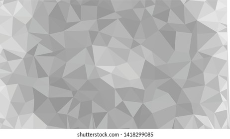 White Polygonal Mosaic Background, Low Poly Style, Vector illustration, Business Design Templates