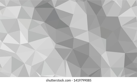 White Polygonal Mosaic Background, Low Poly Style, Vector illustration, Business Design Templates