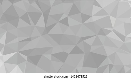 White Polygonal Mosaic Background, Low Poly Style, Vector illustration, Business Design Templates