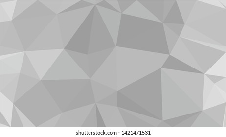White Polygonal Mosaic Background, Low Poly Style, Vector illustration, Business Design Templates