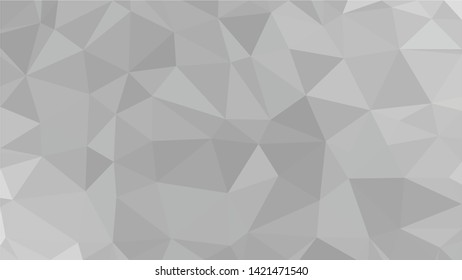 White Polygonal Mosaic Background, Low Poly Style, Vector illustration, Business Design Templates