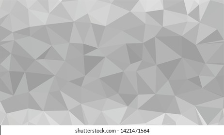 White Polygonal Mosaic Background, Low Poly Style, Vector illustration, Business Design Templates