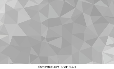 White Polygonal Mosaic Background, Low Poly Style, Vector illustration, Business Design Templates