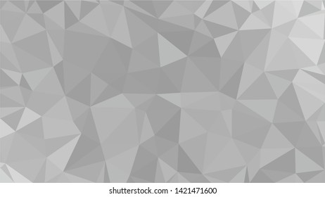 White Polygonal Mosaic Background, Low Poly Style, Vector illustration, Business Design Templates