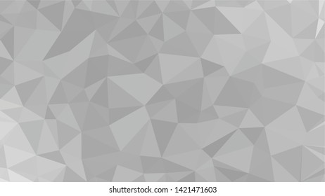 White Polygonal Mosaic Background, Low Poly Style, Vector illustration, Business Design Templates