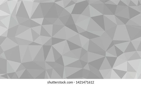 White Polygonal Mosaic Background, Low Poly Style, Vector illustration, Business Design Templates