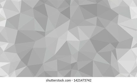 White Polygonal Mosaic Background, Low Poly Style, Vector illustration, Business Design Templates