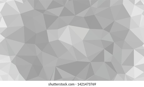 White Polygonal Mosaic Background, Low Poly Style, Vector illustration, Business Design Templates