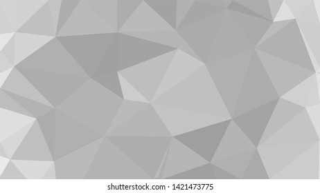 White Polygonal Mosaic Background, Low Poly Style, Vector illustration, Business Design Templates