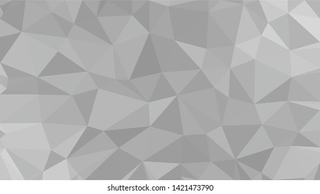 White Polygonal Mosaic Background, Low Poly Style, Vector illustration, Business Design Templates