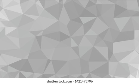 White Polygonal Mosaic Background, Low Poly Style, Vector illustration, Business Design Templates