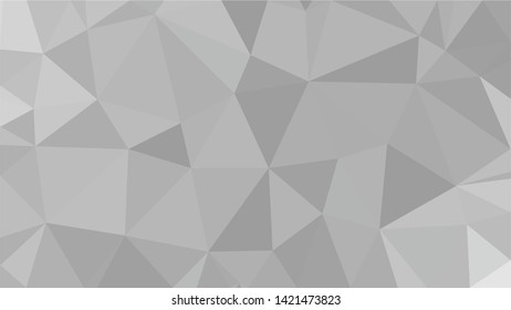 White Polygonal Mosaic Background, Low Poly Style, Vector illustration, Business Design Templates