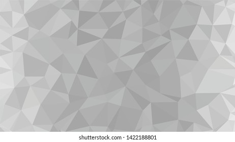 White Polygonal Mosaic Background, Low Poly Style, Vector illustration, Business Design Templates