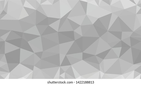 White Polygonal Mosaic Background, Low Poly Style, Vector illustration, Business Design Templates