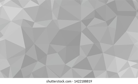White Polygonal Mosaic Background, Low Poly Style, Vector illustration, Business Design Templates