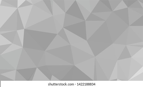 White Polygonal Mosaic Background, Low Poly Style, Vector illustration, Business Design Templates